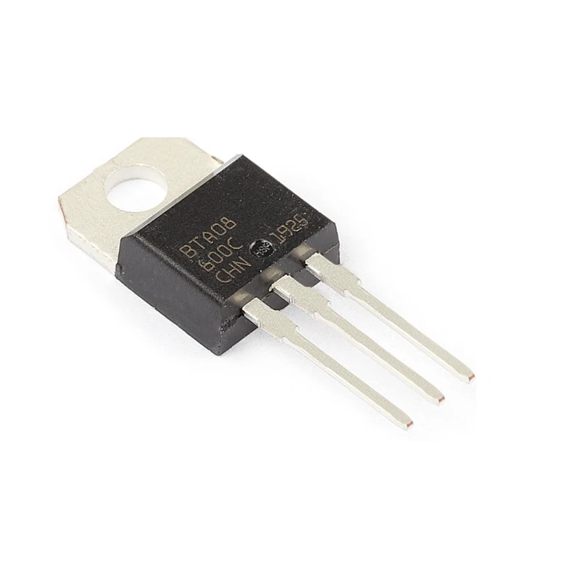 10PCS/Lot BTA08-600C Triac 8A 600V TO-220 transistor