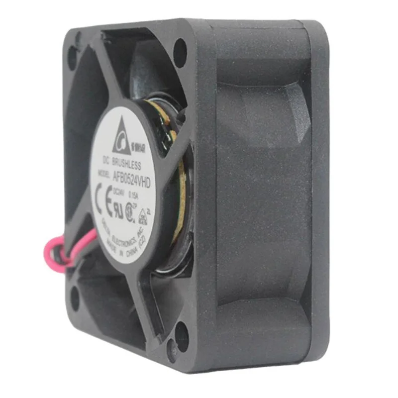الجملة: دلتا AFB0524VHD 5020 24V 0.15A 5cm مروحة تبريد عاكسة كروية بسلكين