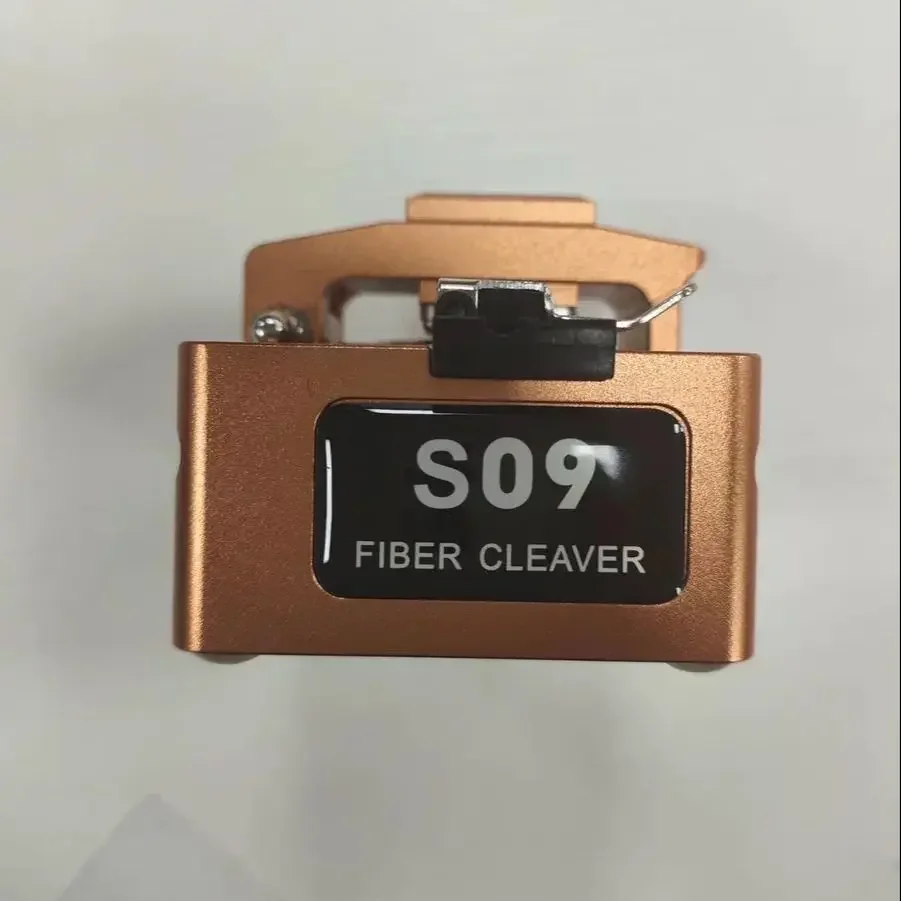S09 Fiber Cleaver High Precision Optical Fiber Cutter with Waste Fiber Box S09 Optical Fiber Cutter
