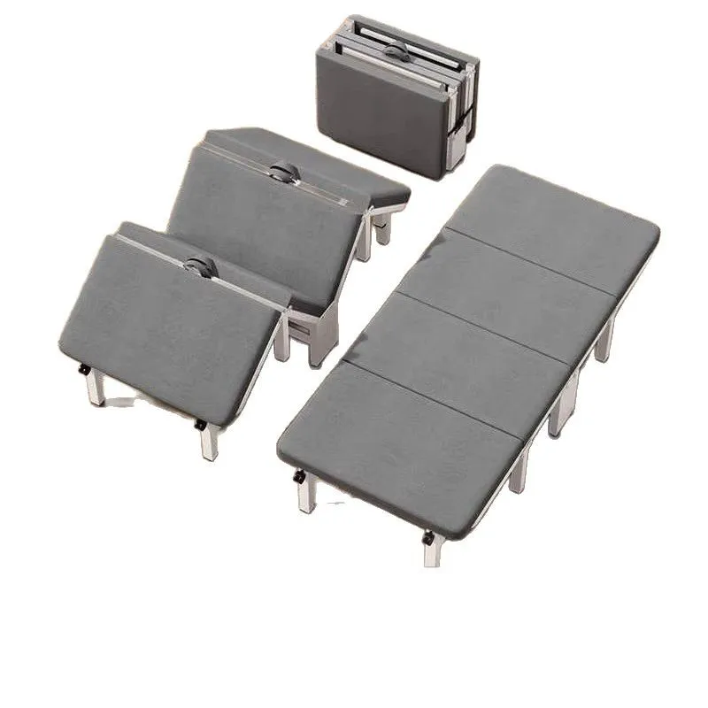 

Дополнительная кровать: Простая портативная кровать-матрас, раскладное кресло, кровать для дневного сна в общежитии для взрослых, модная офисная односпальная раскладная кровать.