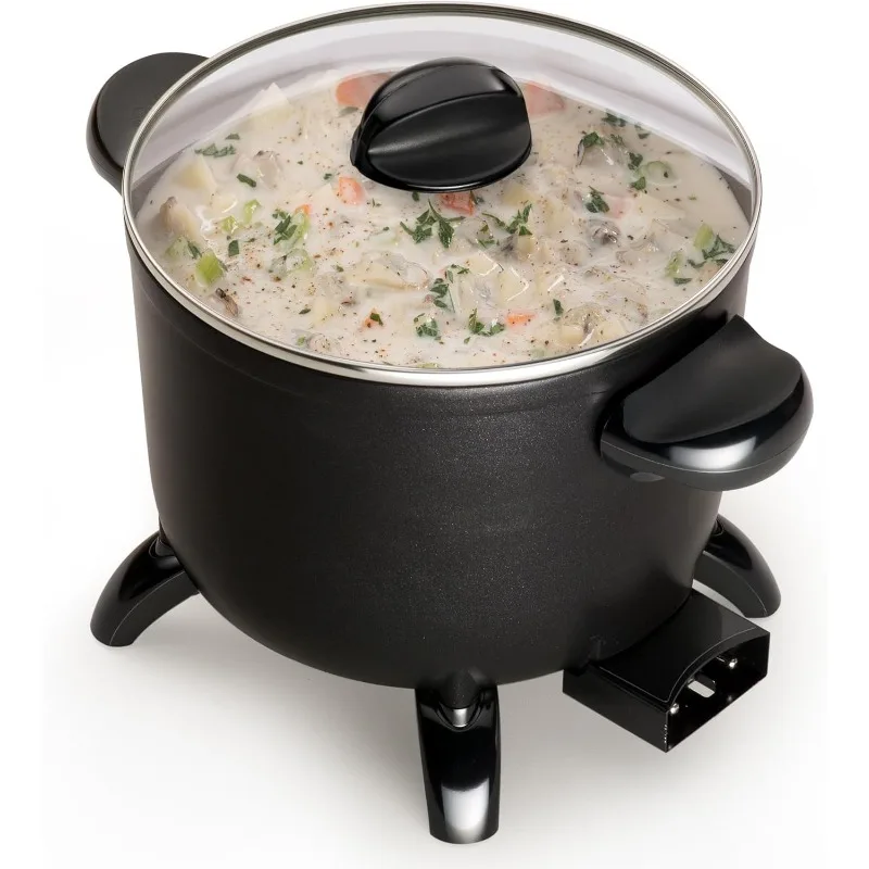 Keukenketel Multi-Cooker/Steamer, Zwart