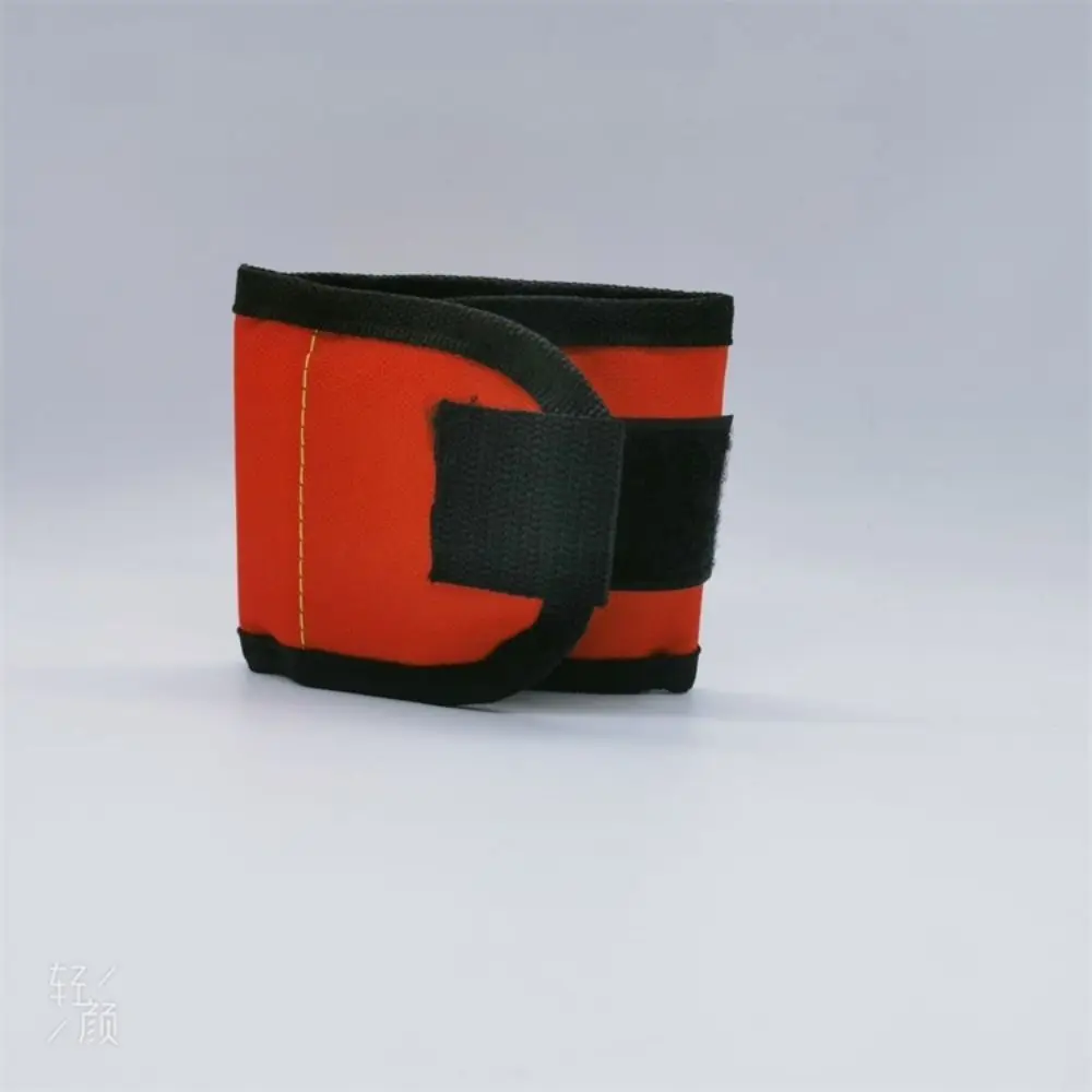 Fascia da polso magnetica super resistente regolabile, leggera e durevole, custodia breve per riparazione, comodo supporto per vite magnetico portatile