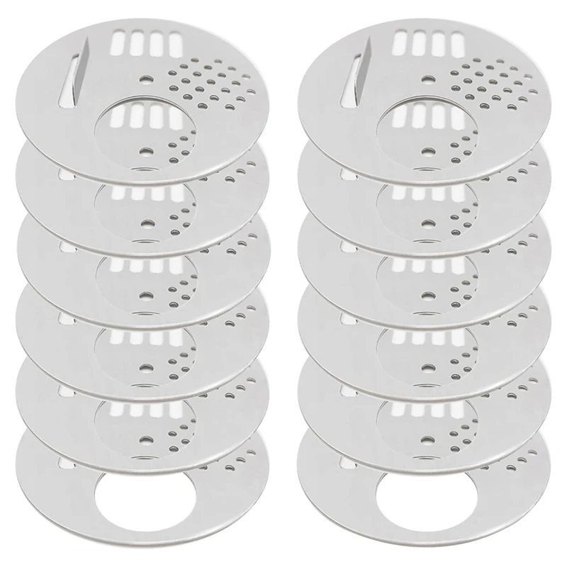 12PCS Bee Hive Nuc Box Entrance Gates Entrance Disc (Diameter:2.67