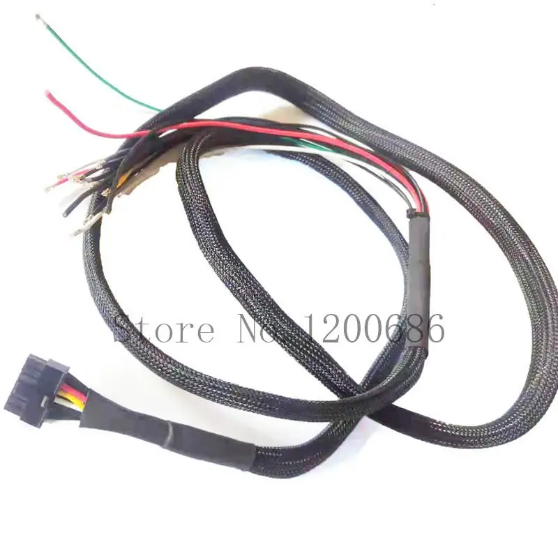 

50 см 20AWG 43025-0408 4-контактный разъем Micro-fit 3,0 с черной оплеткой