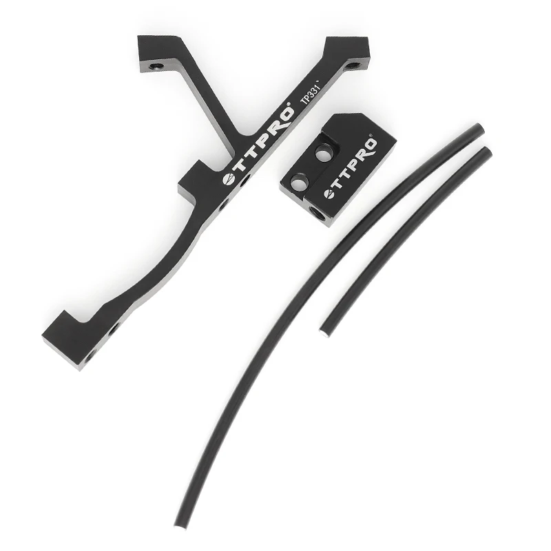 TTPRO المزدوج المكبس الفرامل موصل CNC عالية القوة مادة سبائك الألومنيوم ل 203 مللي متر/220 مللي متر دراجة جبلية على الطرق الوعرة تعديل أجزاء