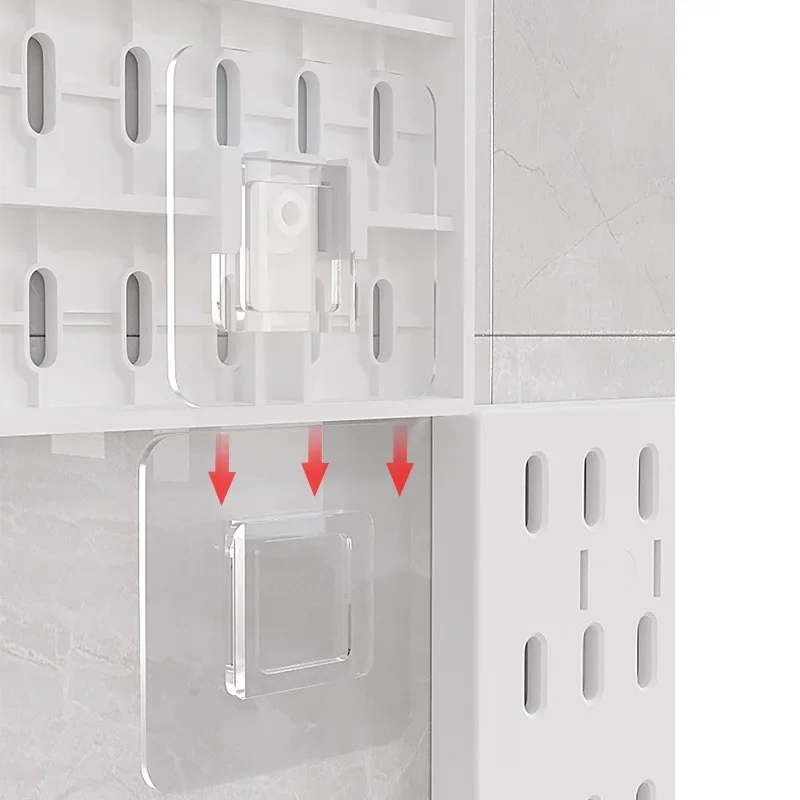 Nail plate shelf hook clothing jacket wall hanging hardware tool display rack nail plate accessories