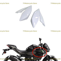Motorcycle Accessories Gas Tank Side Cover Upper Front Side Cover Trim Panel Fairing Fit for Kawasaki Z500 2024 2025