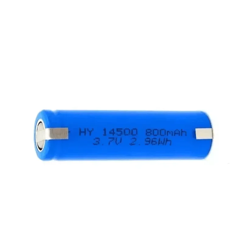 1-10PCS 14500 lithium battery 3.7V 800mAh for JJRC C2 D828 remote control car battery toy accessories shaver + nickel sheet