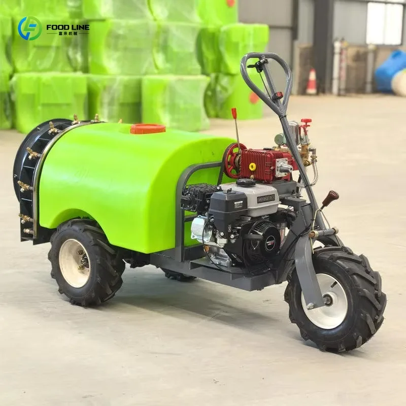Customized Efficient Self-propelled Sprayer 300L Water Tank Pump Remote Control for Greenhouse Crops