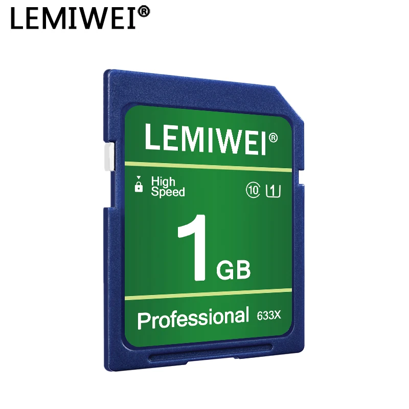 LEMIWEI High Speed SD Card 256MB 512MB 1GB 2GB Professional Class 10 U1 SD Memory Card for Camera