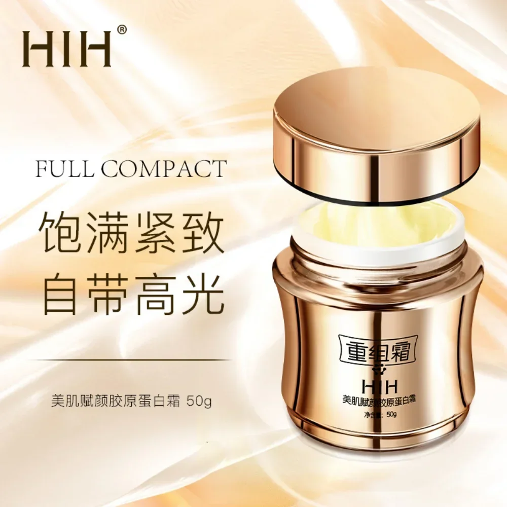 HIH-crema de colágeno, belleza, empoderamiento, hidratante, restaurador, nutritivo, reparación, brillo de la piel, antienvejecimiento, cuidado de la piel de Corea