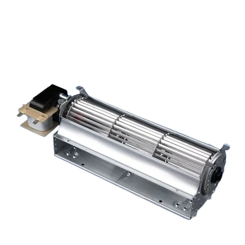 All-metal crossflow crossflow fan, elevator chassis cooling fan, silent high-temperature resistant multi-blade centrifugal fan