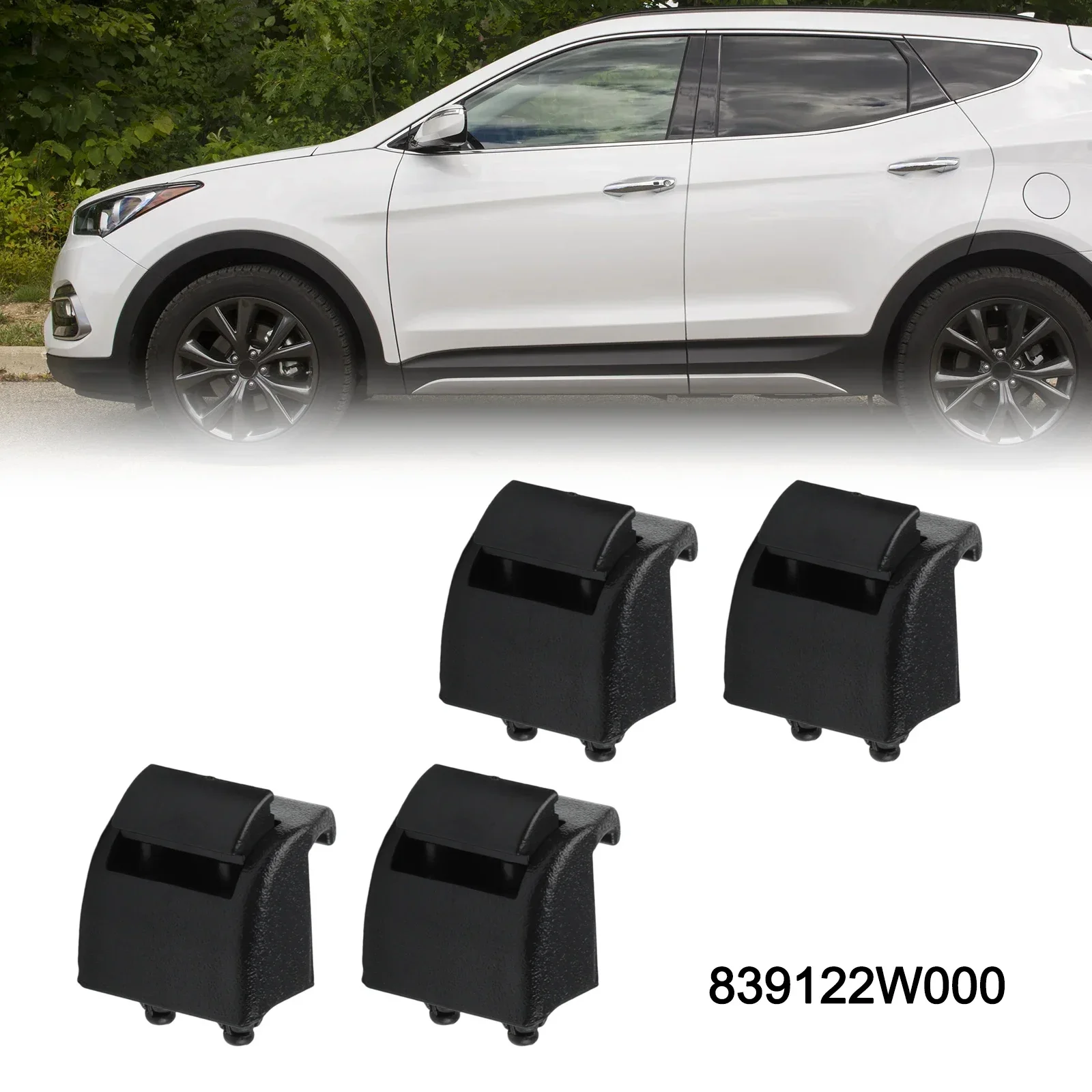 

Car Accessory Installation As Shown Curtain Hooks Easy Installation Hooks OE Part Number 83912-2W000 OE Part Number 839122W000