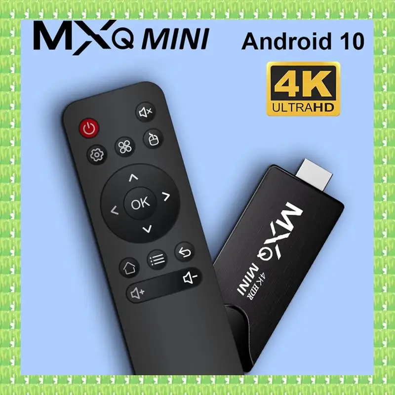

Mini Smart TV Stick Android 10 Quad Core Support 4K HD Play Store 2.4G Wifi TV Stick Android H.265 Media Player Set