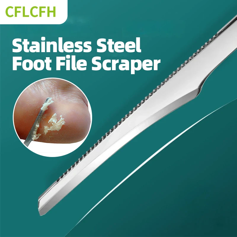 

Foot Pedicure Manicure Knife Stainless Steel Tool Toe Nail Scraper Shaver Dead Skin Remover Foot Callus Rasp File Pedicure Care