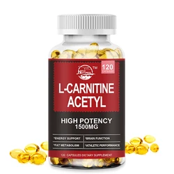 Nature's live L-Carnitine 1500mg, High Potency Supports Natural Energy Production 120 Capsules