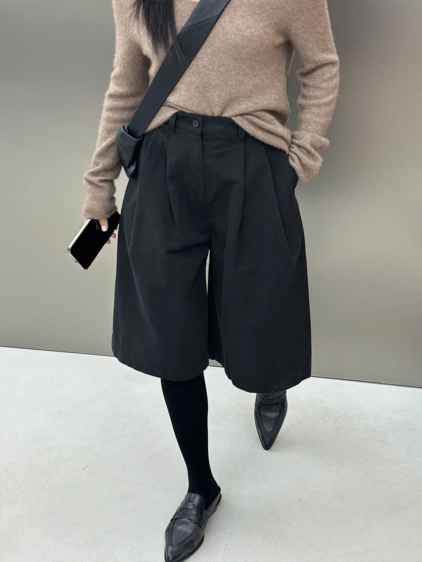 

Женские повседневные брюки с высокой талией и широкими штанинами из хлопка, утягивающие, сетчатые, удобные, свободного кроя, прямые, для повседневного использования