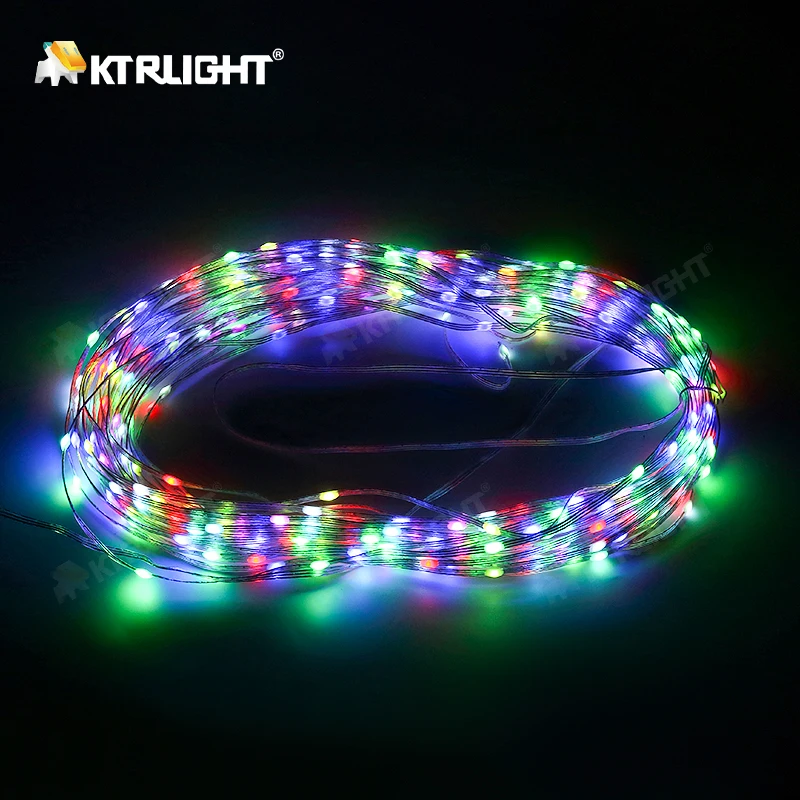 Wholesale Full Dream Color LED Strip String Fairy Lights WS2811 RGBIC Addressable Individually 5V IP68 Decorate Christmas tree