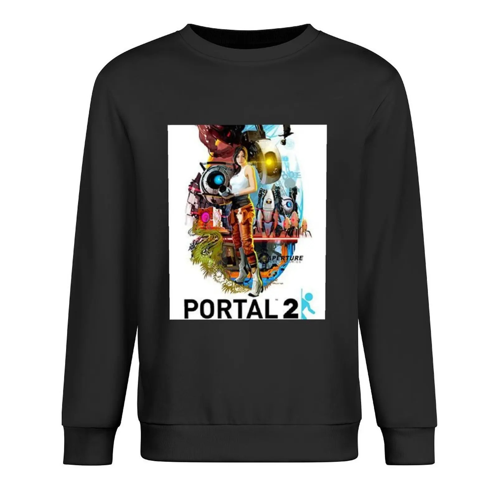 

Portal 2 Poster Pullover japanese style men's autumn clothes male clothes korean clothes sweatshirt men