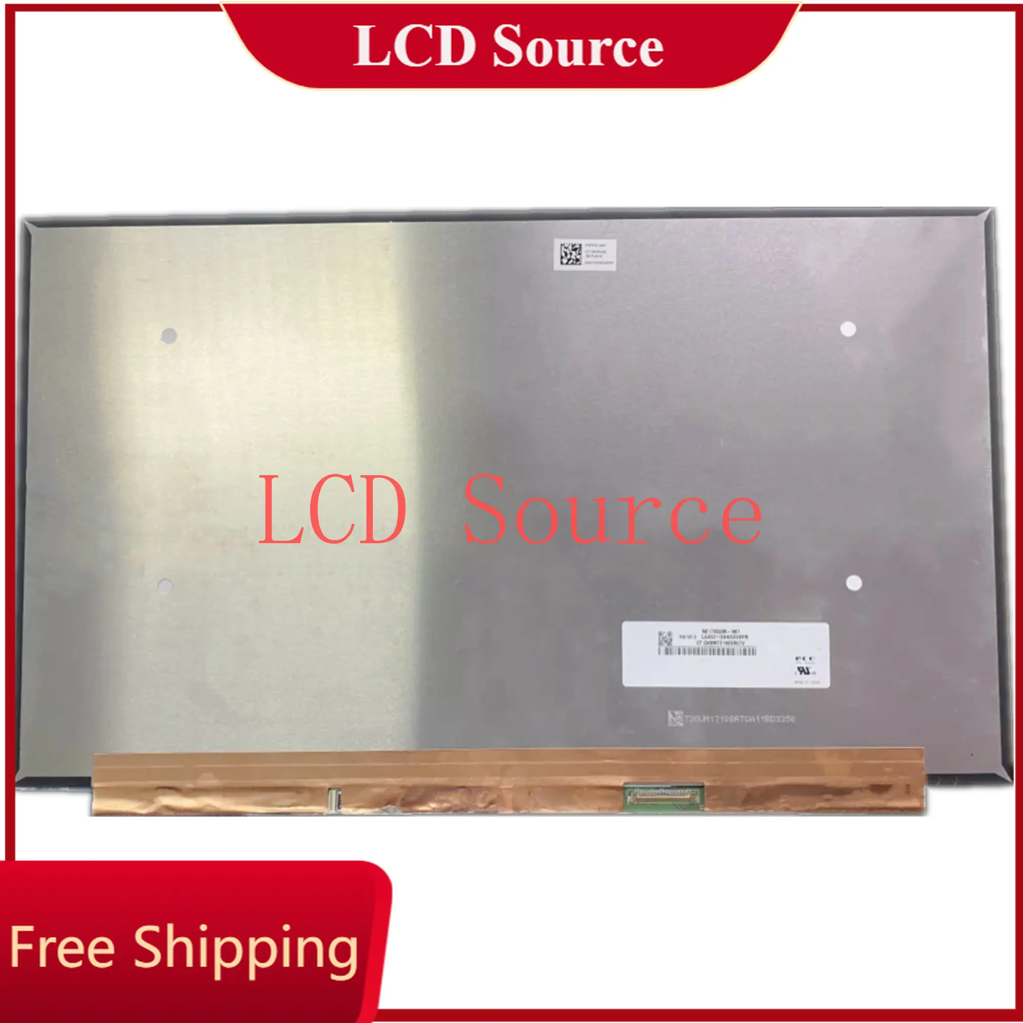 NE173QUM-N61 EDP 40PIN 60HZ Laptop Display Panel UHD 3840*2160 4K 17.3 Inch LCD Screen