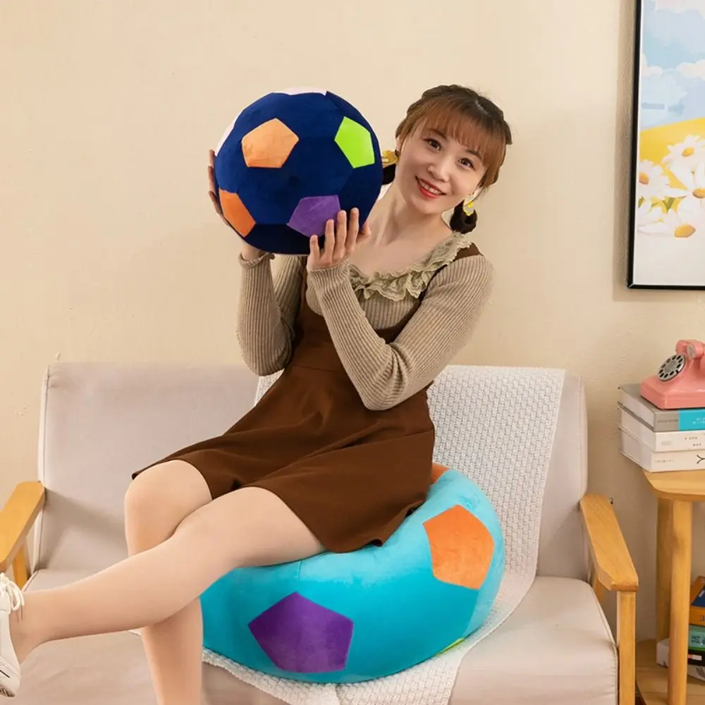 Lovely Simulation Basketball Plush Toy Stuffed High Quality Sports Ball Stuffed Doll Soft 22cm Football Pillow Kid Girl Boy