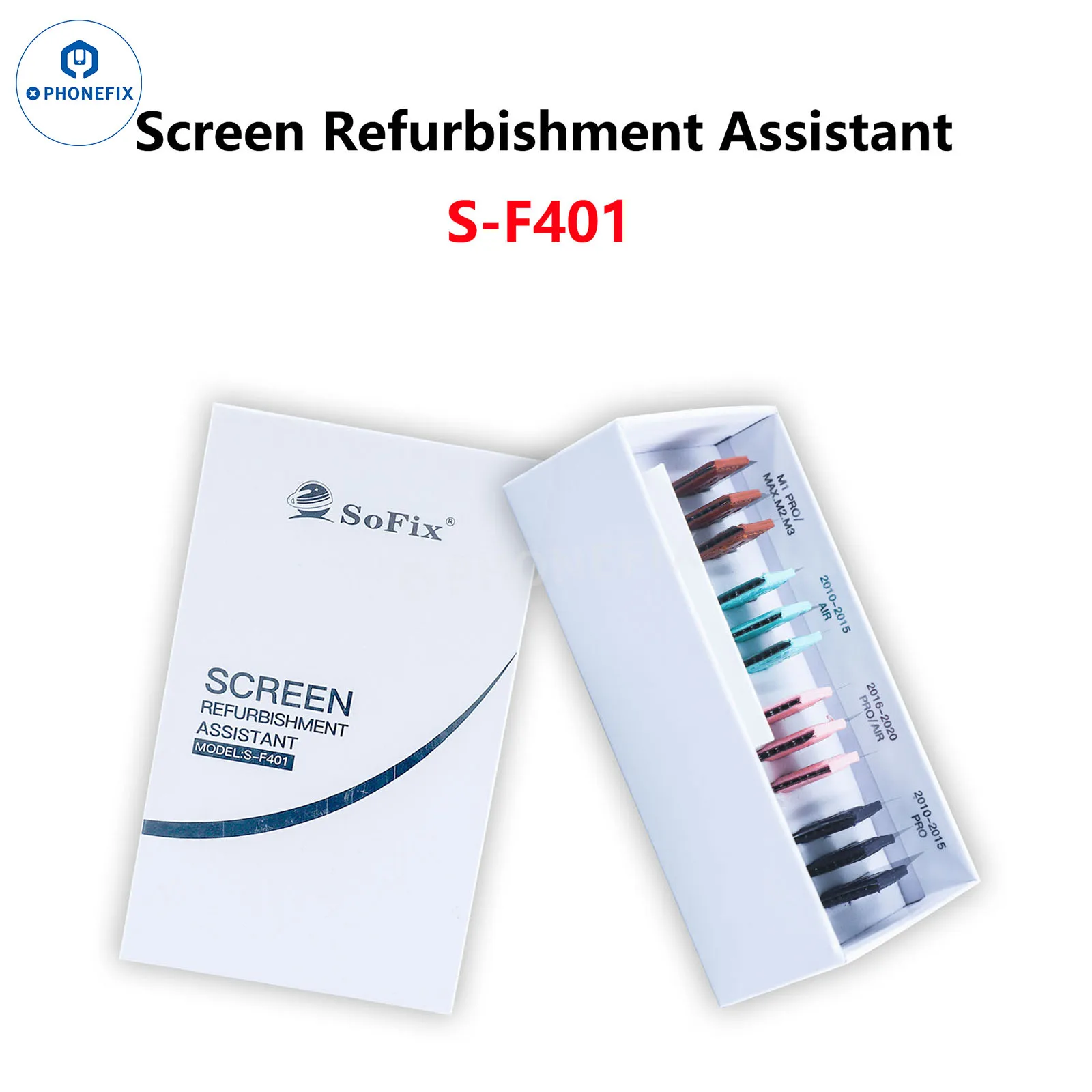 

SoFix S-F401 Screen Refurbishment Assistant Screen Removal Tool for MacBook Pro / Air Backlight Line Logo Line Screen