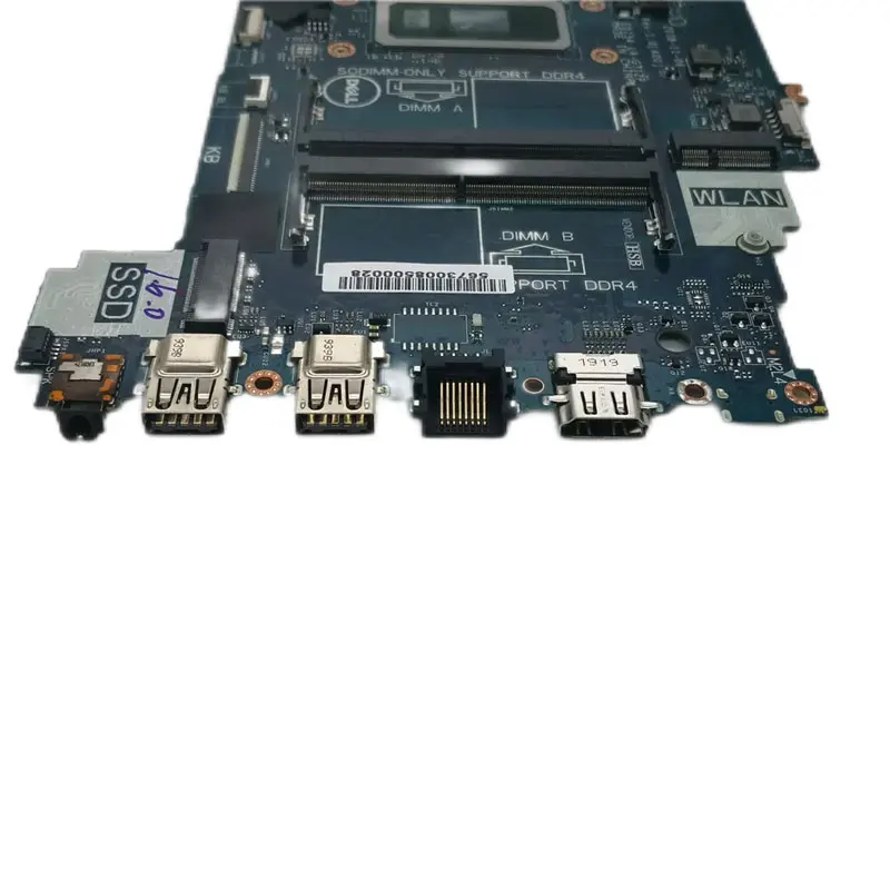 

LA-G714P/LA-G712P Mainboard. For Dell Vostro 3583 Inspiron 3480 3580 3780 Laptop Motherboard.With 4205U 5405U CPU