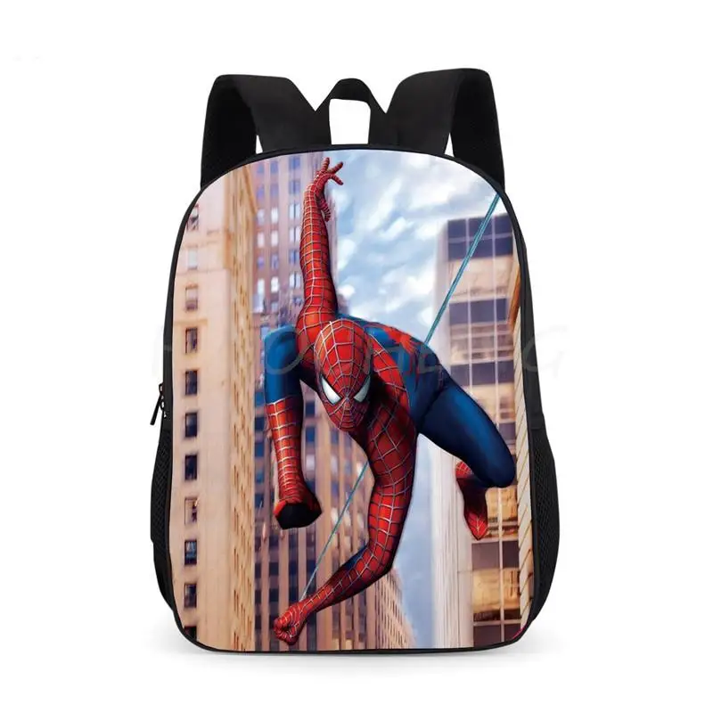 Hot Disney Backpack SpiderMan Children Cartoon Anime School Bag Laptop Rucksack Girl Boy Knapsack Unisex Waterproof Travel bags