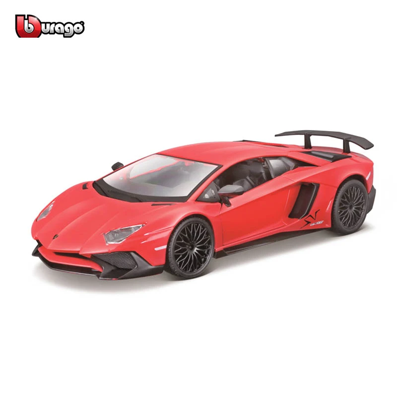 Bburago 1:24 Scale Lamborghini Avebtador SV Coupe LP750  Alloy Luxury Vehicle Diecast Cars Model Toy Collection Gift