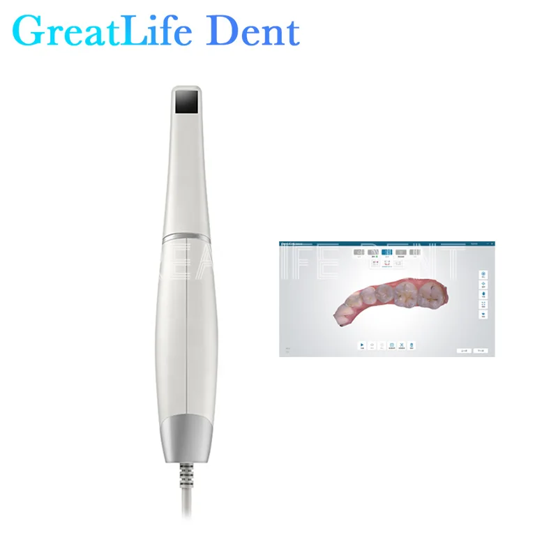 GreatLife DentHigh Precision Color Scanning FUSSEN S6000 Digital Intraoral 3D Scanner System Dental Intraoral Digital 3D Scanner