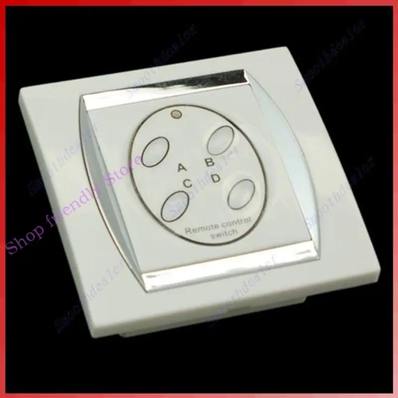 594A Wireless Remote Controller Radio Switch Remote Control System Receiver Transmitter 4-Channel 50M Remote Control Switch