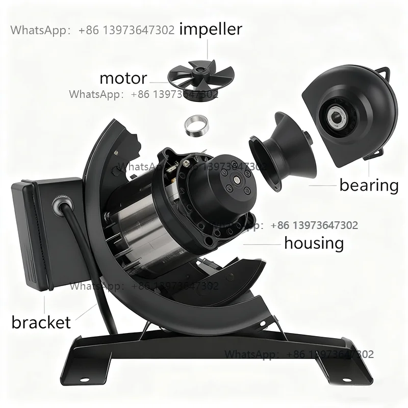 Durable Centrifugal Ventilation Fan - Powerful Air Circulation for HVAC   Factory  Commercial Ventilation Needs