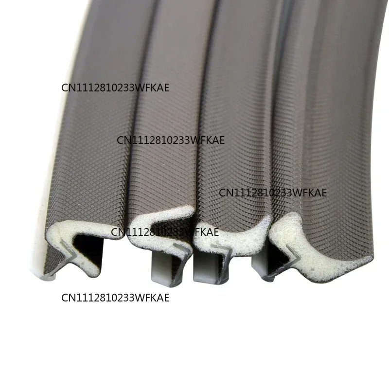 PU Foam Sound Proof Weather Draught Excluder Seal Door Window Gap Insulation V Type Strips for 8  Sizes to Choose