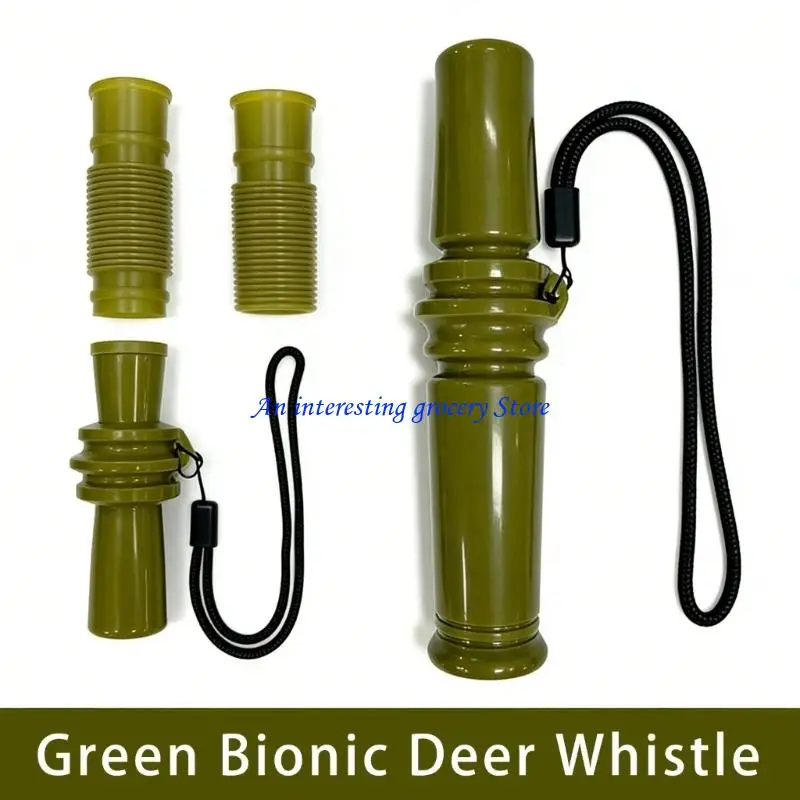 652D Portable Hunter Lures Equipment Outdoor Deer Call with Lanyard Enduring