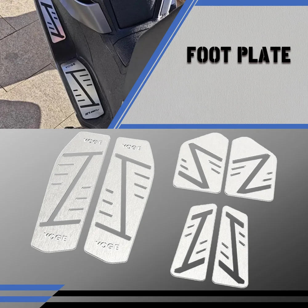 

FOR VOGE SR250 GT SR 250 GT 250GT New Fot VOGE SR250GT Motorcycle Accessories Foot Peg Rest Pedal Footrest Front Rear Foot Pedal