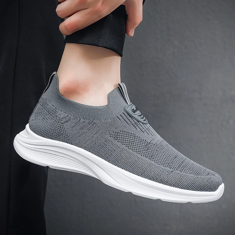 2024 nuove scarpe da uomo One Step Lazy Mesh sport scarpe da corsa leggere e traspiranti scarpe da uomo Casual con suola morbida