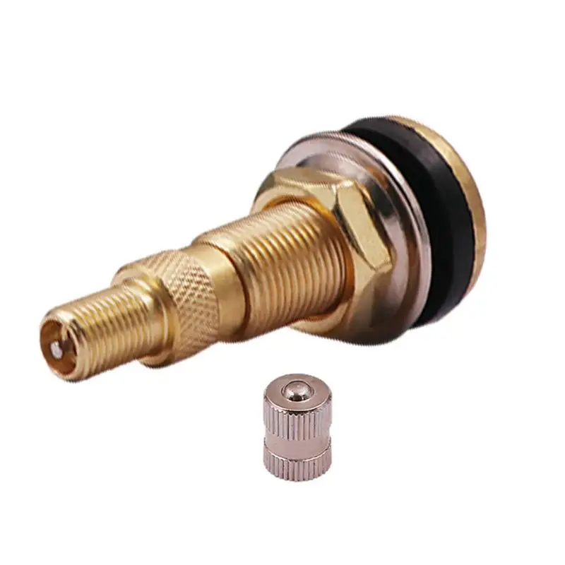 Tubeless Valves TR618A Tire Valve Stems Brass Tubeless Tire Valve Stems Tools For Tractor Industrial Agricultural Tires