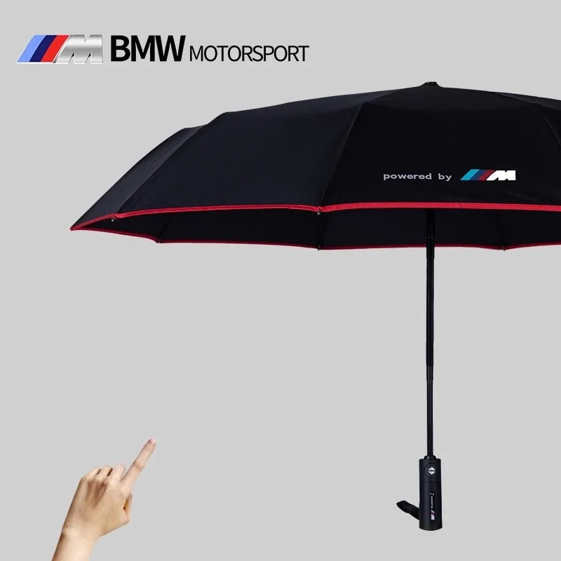 Car Automatic Folding Windproof Sunshade Umbrella For BMW M X1 X3 X4 X5 X7 E39 E46 E60 E70 E90 E91 F10 F15 F20 F30 F01 G20 G30