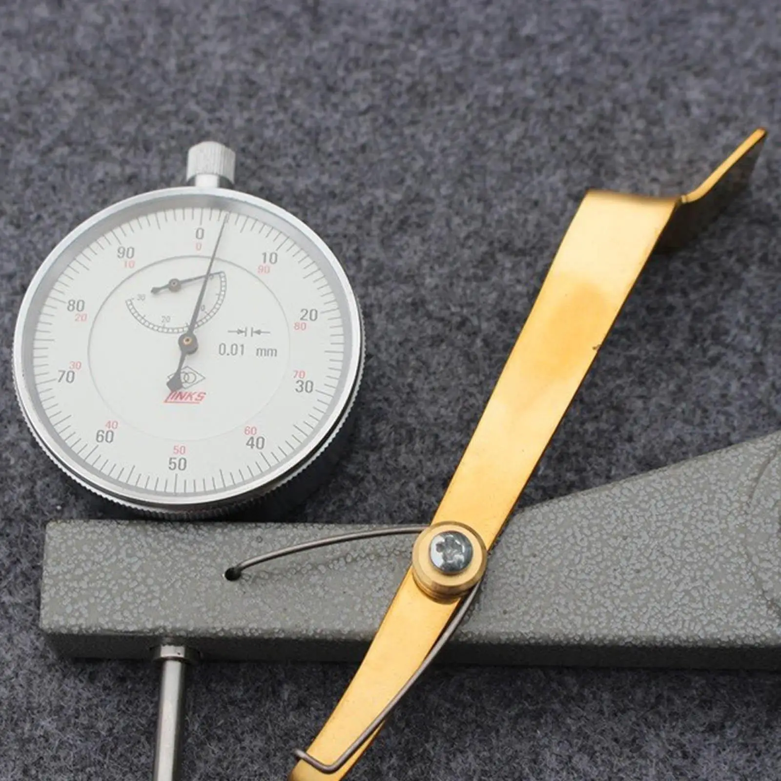 Violin Thickness Gauge Meter Digital Measurement Tool Precision Dial Indicator for Instrument Supplies and Violin Accessories