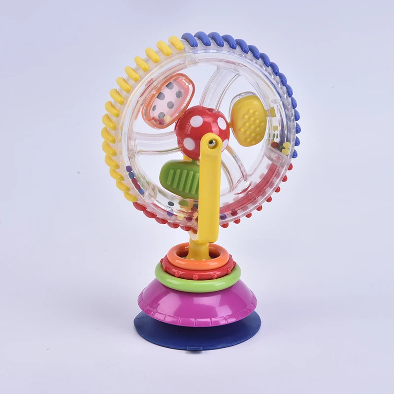 Grande Roue Rotative à Trois Documents pour Bébé, Poussette, Chaise de Salle à Manger