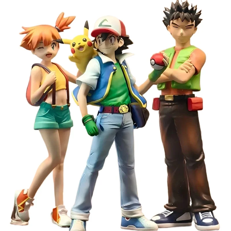 

Pokemon MG8 High Definition 1/20 Static Action Figures of Ash Ketchum, Kasumi, and Brock - Children's Toys and Birthday Gifts