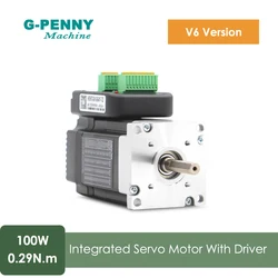 G-penny 100w 36VDC Integrated Servo Motor with Driver 41Oz-in 3000rpm 0.29Nm 6.0A Mini Servo Motor with driver