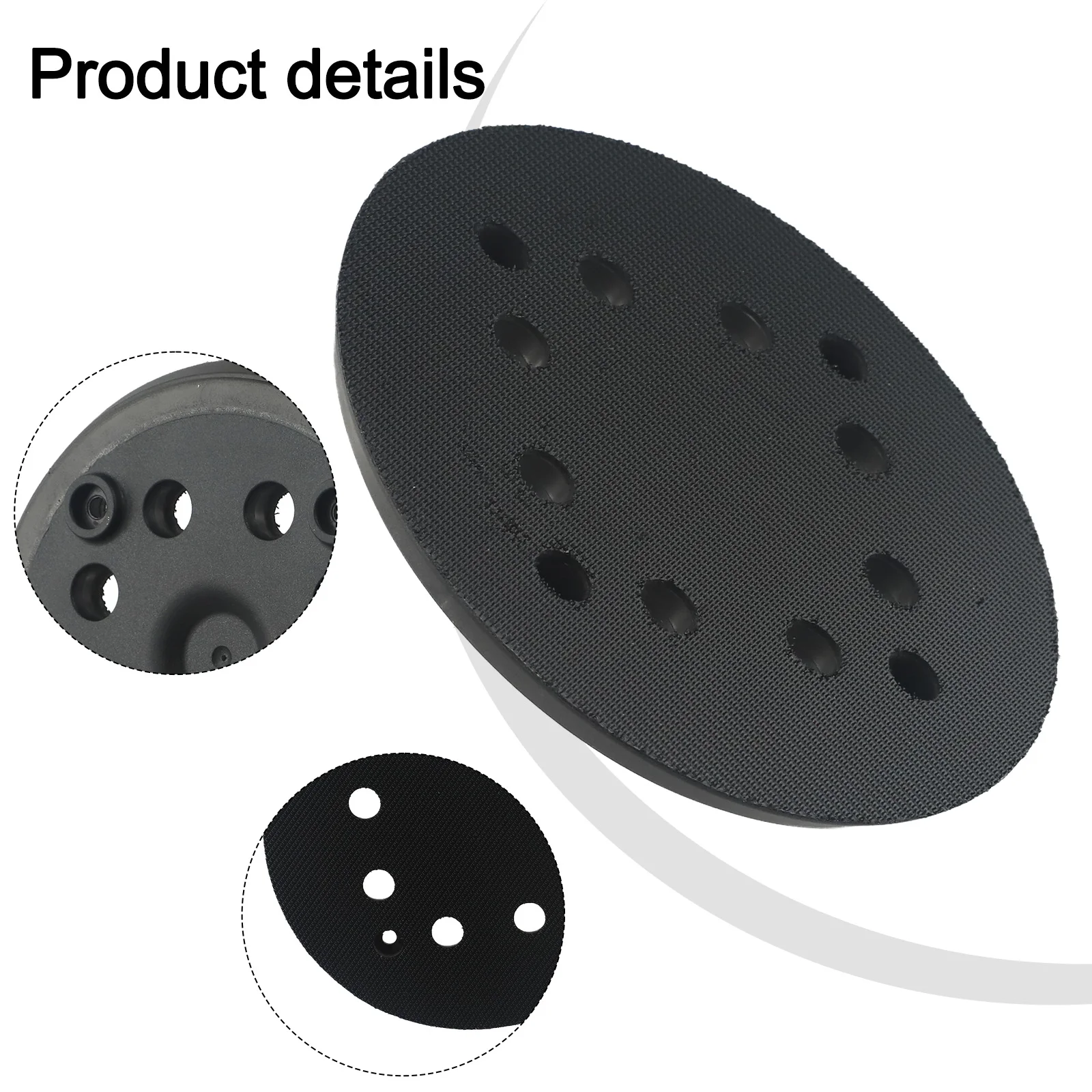 Sanding Pad 125mm 8 Holes For Bosch Eccentric Sander PEX 270 A And PEX 270 AE Sanding Pad Round Polishing Wheel Collection