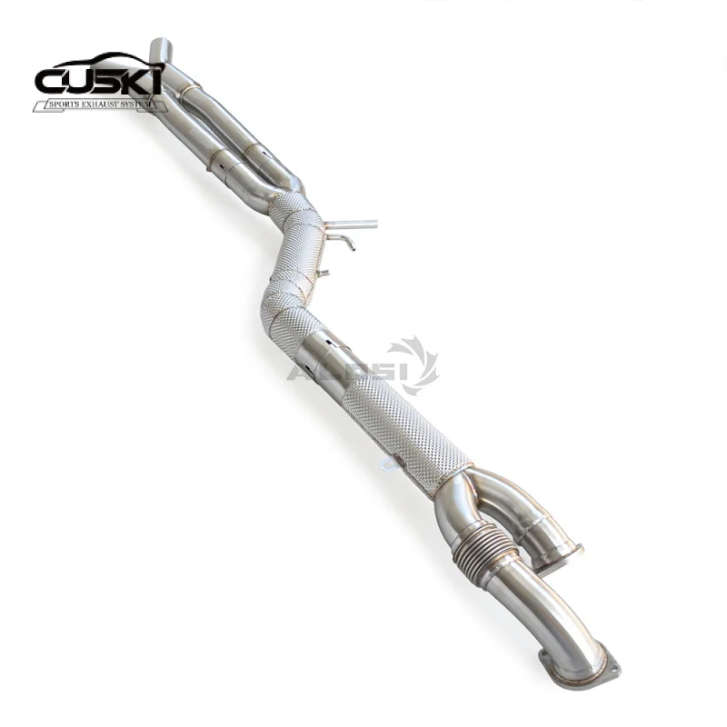 

Настраиваемая выхлопная труба подходит для BMW M3/M4 G80/G82 2021-2023 годов выпуска 3.0T 89 мм, оснащенная выхлопной системой OPF/GPF