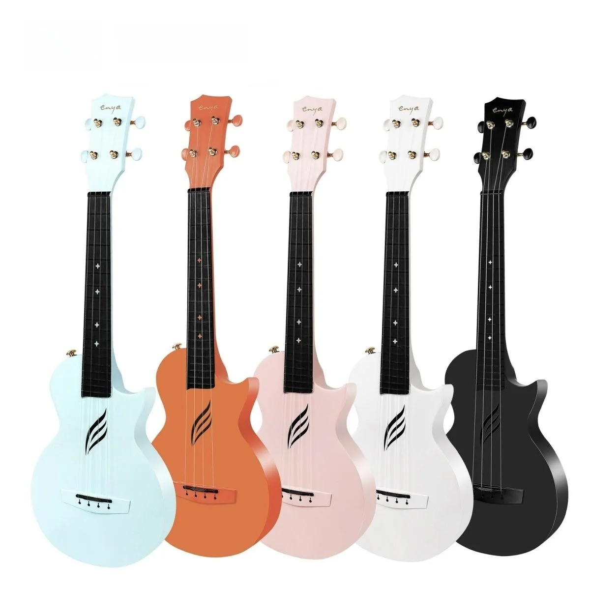 

Enya Nova U 23 Inch Carbon Fiber Ukulele Beginner Adult Children Small Guitar Wooden Fingerboard Body Material