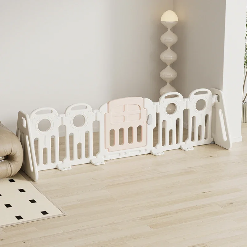 baby fence semi-enclosed crawling mat on the ground household protective fence baby single side door fence