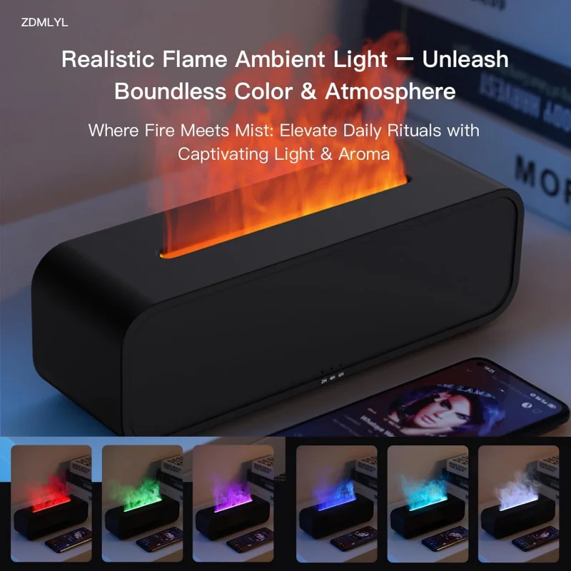 ناشر رائحة مع جهاز تحكم عن بعد، ناشر نبرة للمنزل وغرفة كبيرة، مرطب ناشر اللهب