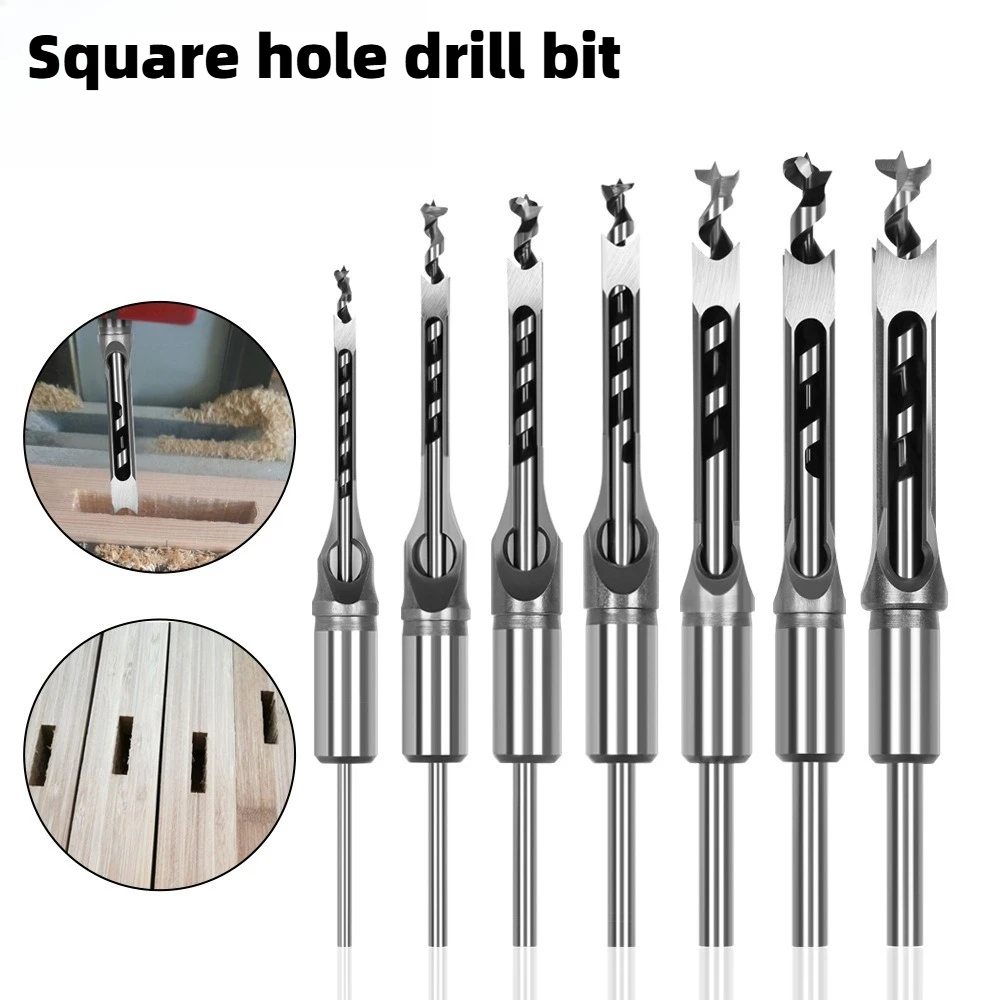 1 قطعة النجارة ثقب مربع الحفر ثقب مربع الحفر سلطة الحفر النجارة الحفر