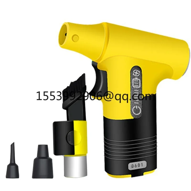 130000RPM Brushless Jet Fan High Power Turbofan Dust Blower Compressed Air Duster 3 Speed Handheld Blowing-suction Air Blower