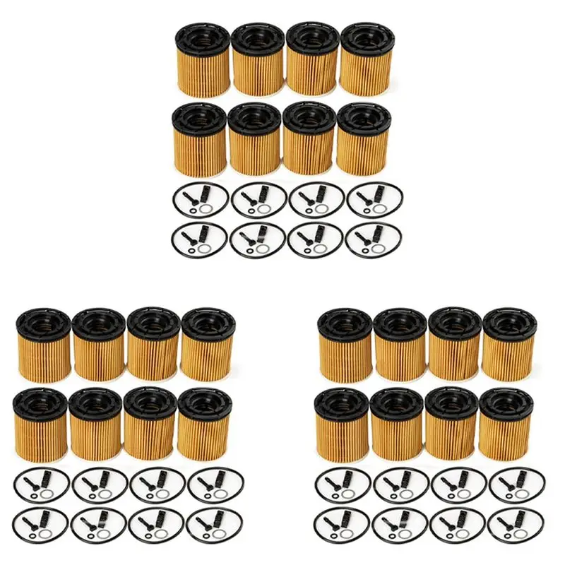M93K-24PCS For KIA K3 Rio 1.6L For Elantra 1.5L Oil Filter Assy With Seals 26350-2M000 263502M000 26350 2M000